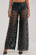 LEAH TROUSER IN BLACK