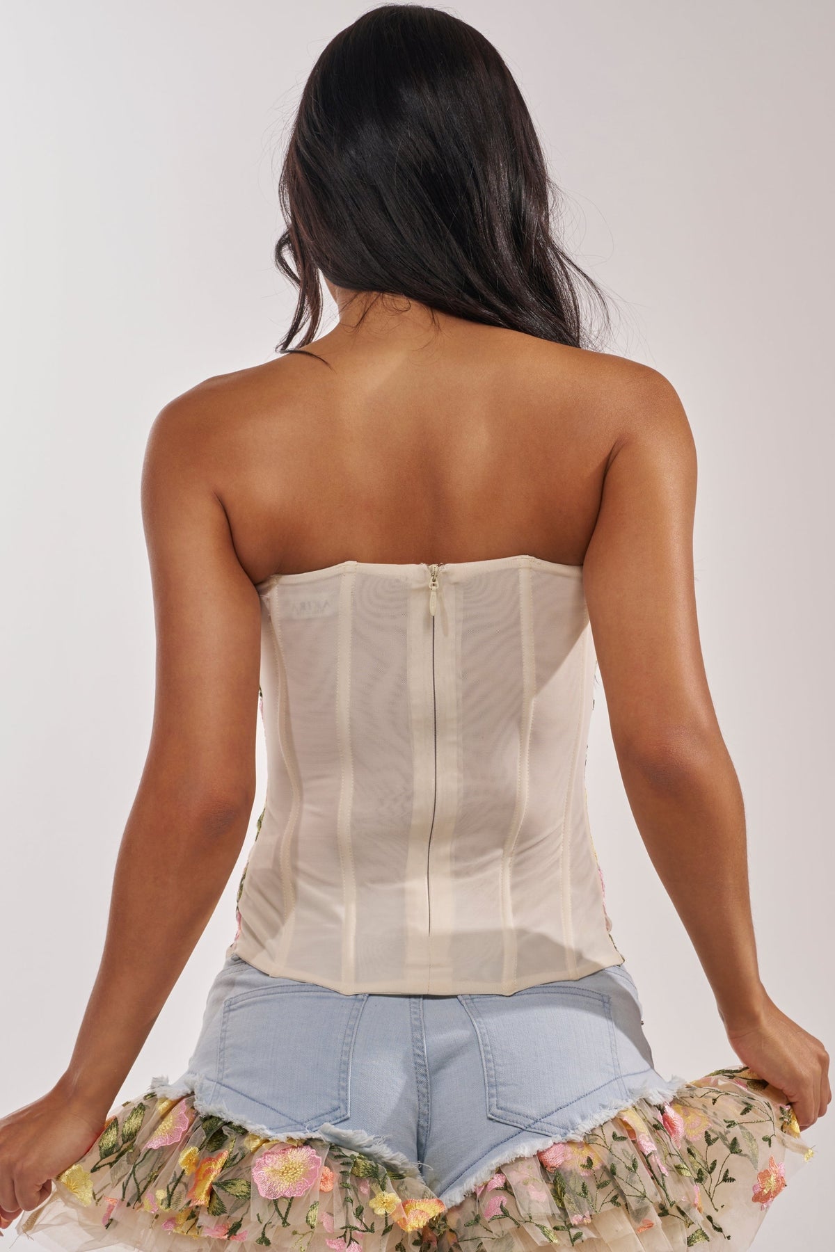 VIVIAN FLORAL CORSET