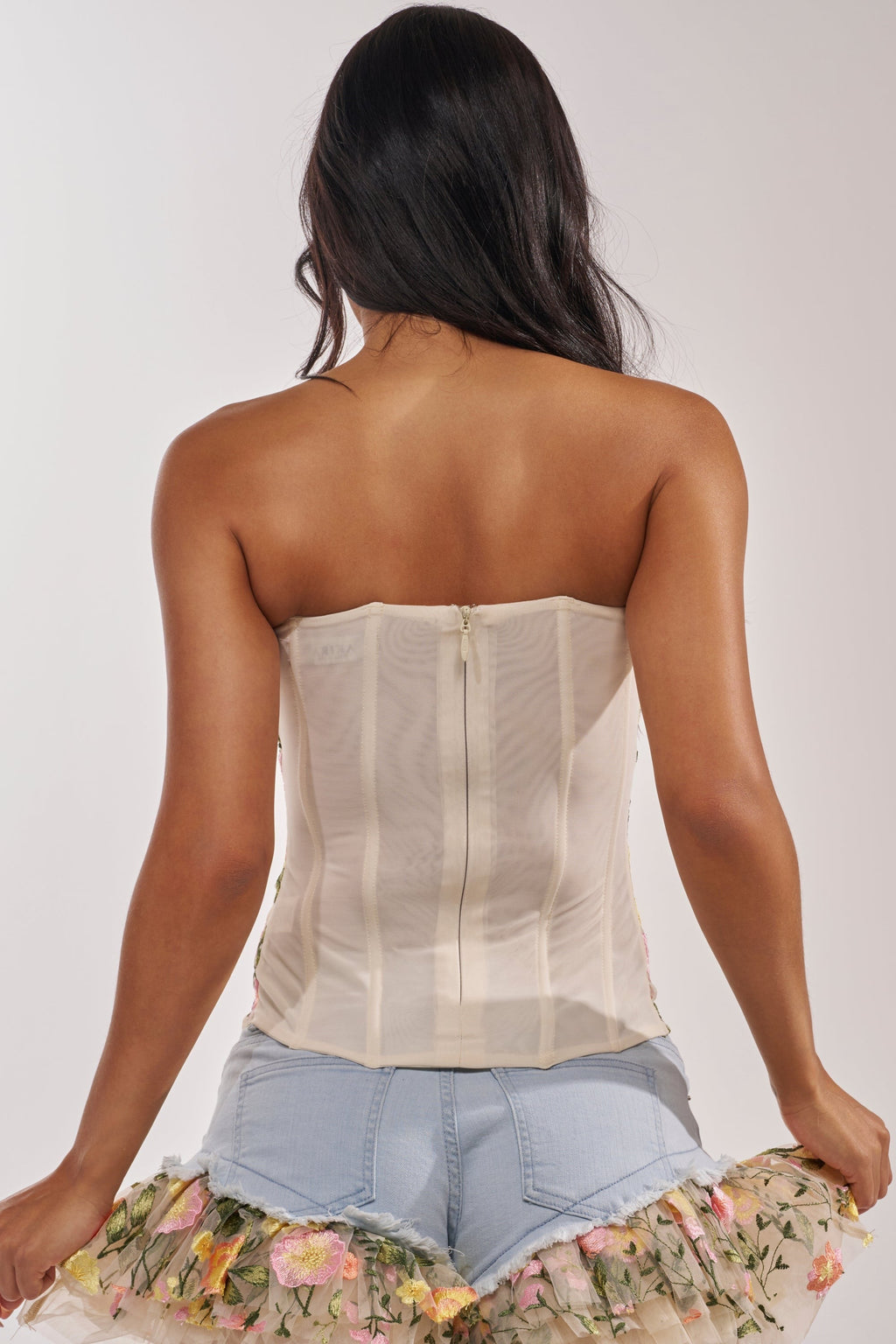 VIVIAN FLORAL CORSET