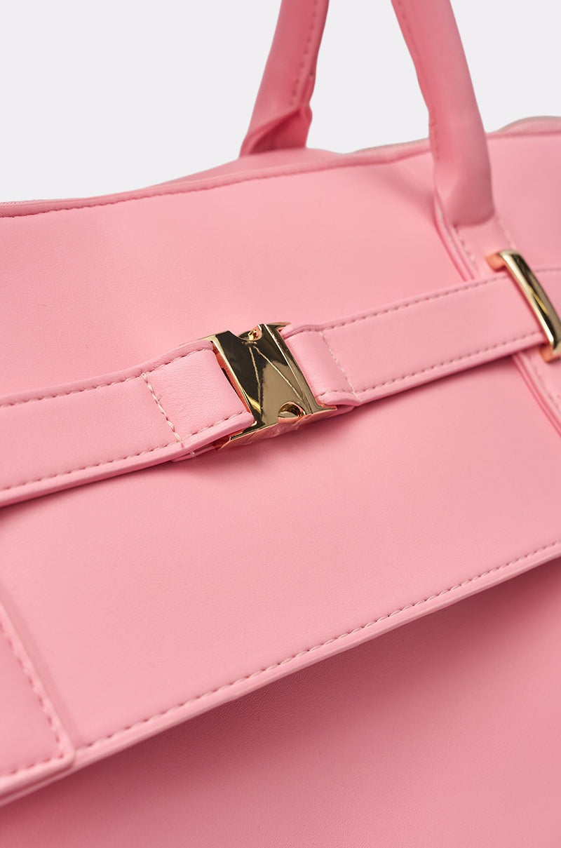 TAKE A PIC OVERSIZED SLOUCH TOTE IN PINK