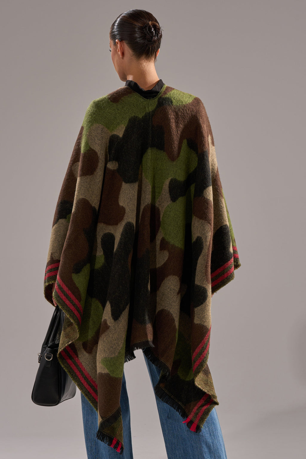 YOU CAN'T SEE ME CAMO PONCHO