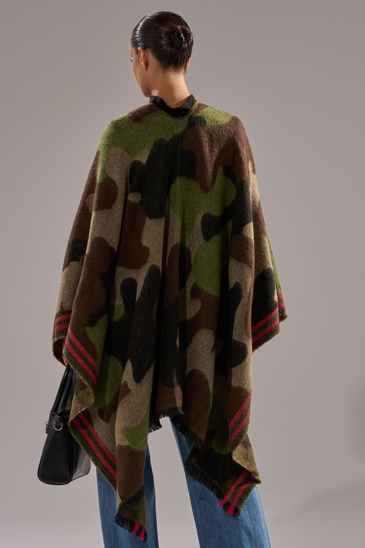 YOU CAN'T SEE ME CAMO PONCHO