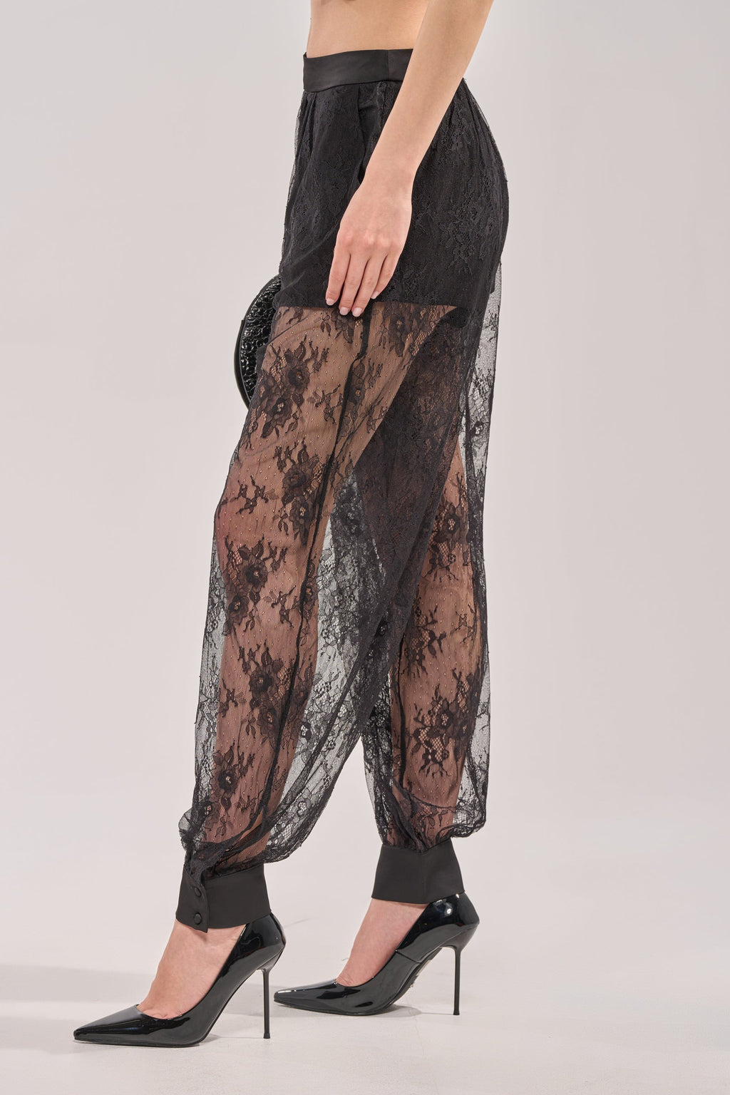 LACED IN LOVE LACE BALLOON PANT