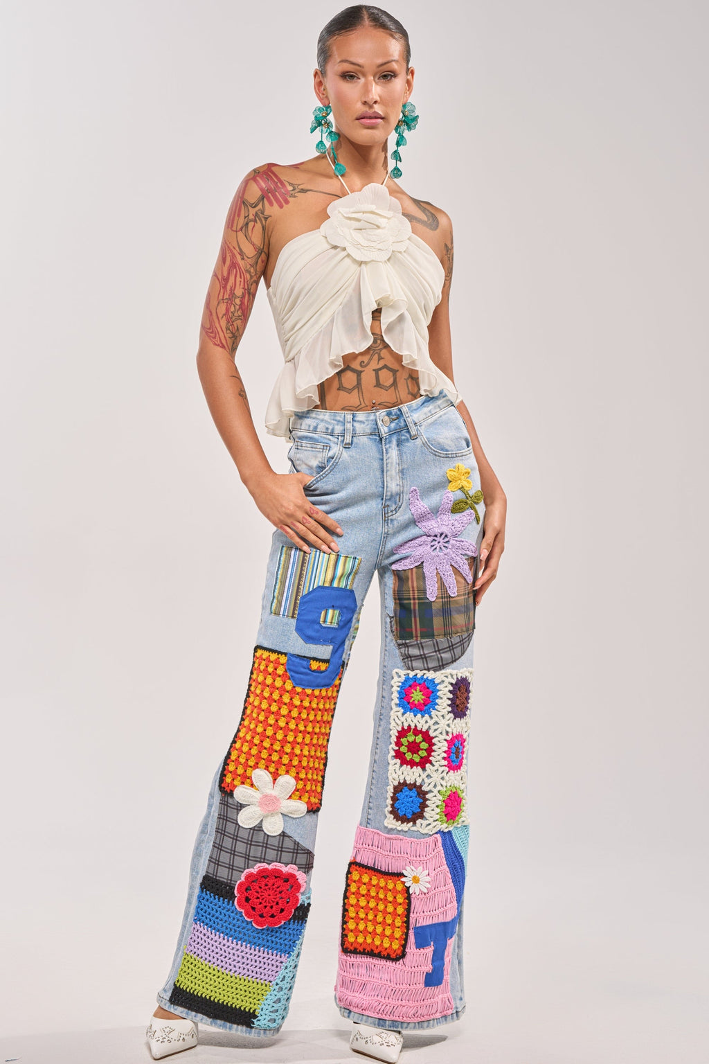 CUTE LIKE ME RELAXED DENIM