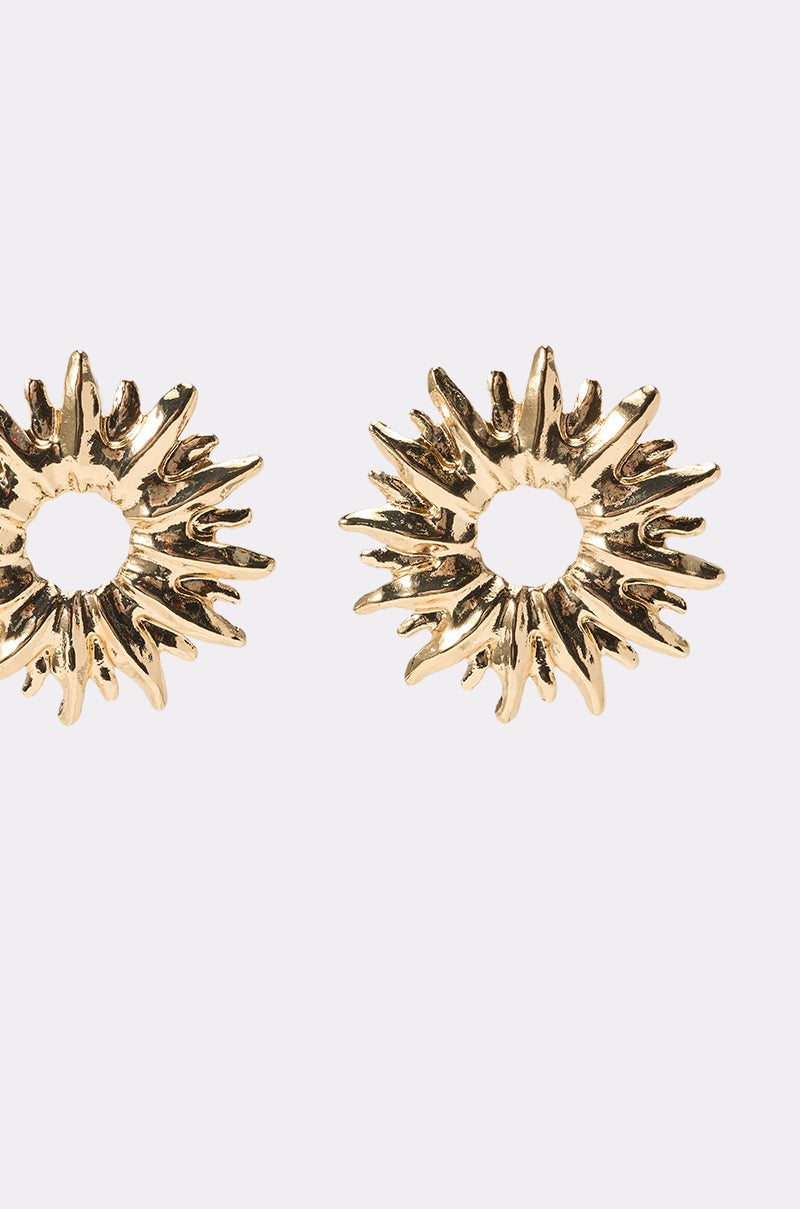 SUNBURST EARRING