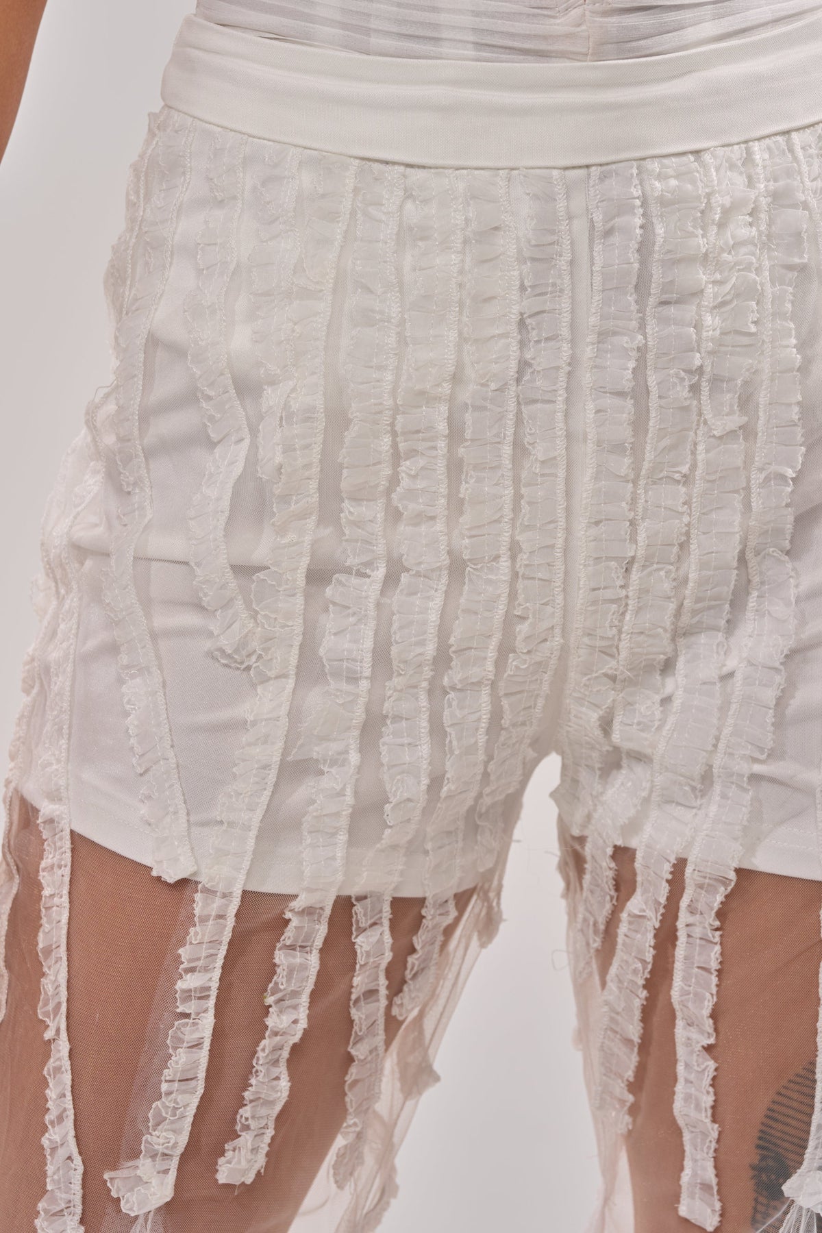 EYE FOR MY EYES ON YOUR MESH FLARE PANT