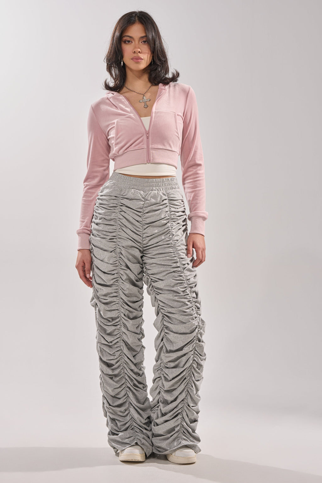 IM THAT TYPE RUCHED JOGGER