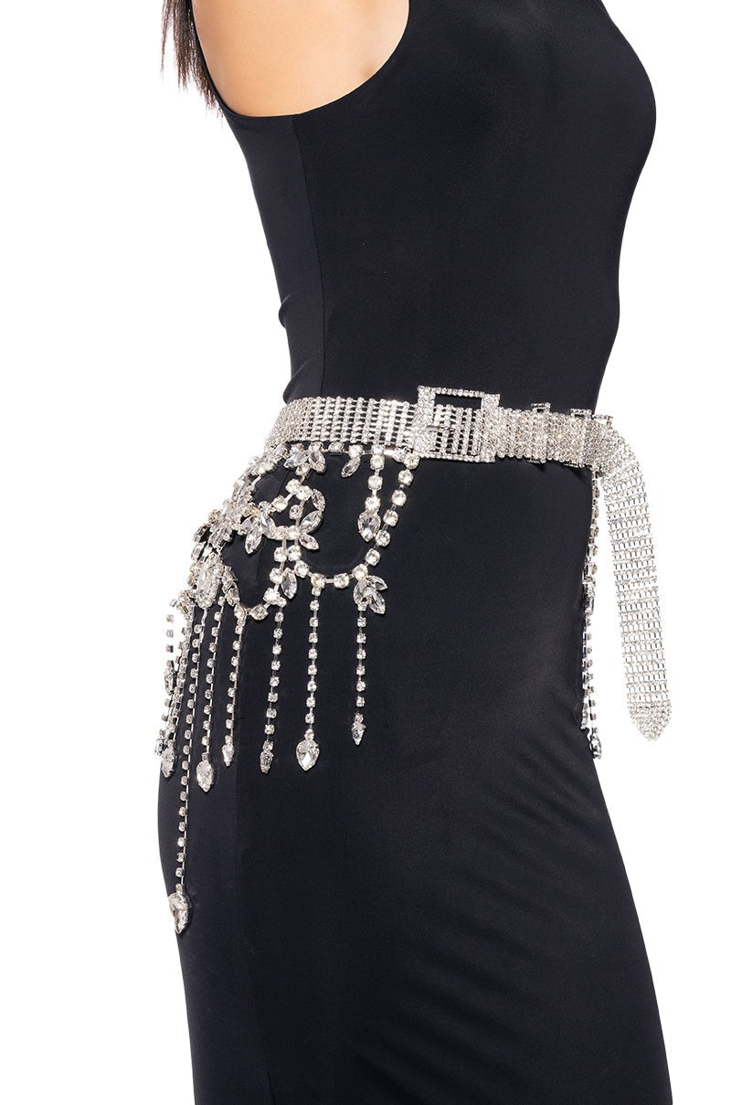 RHINESTONE BABE CRYSTAL BELT