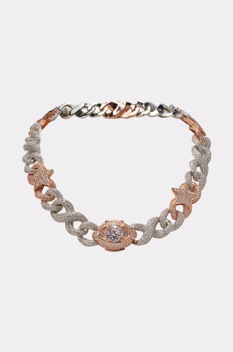 BITE ME ICED CZ CHAIN