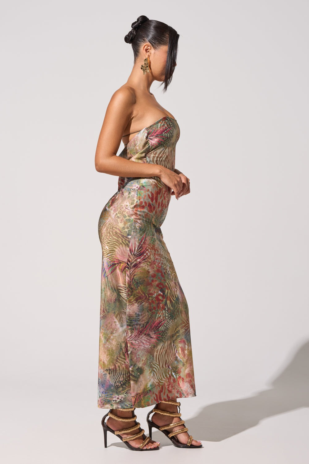 IT GIRL SATIN MAXI DRESS