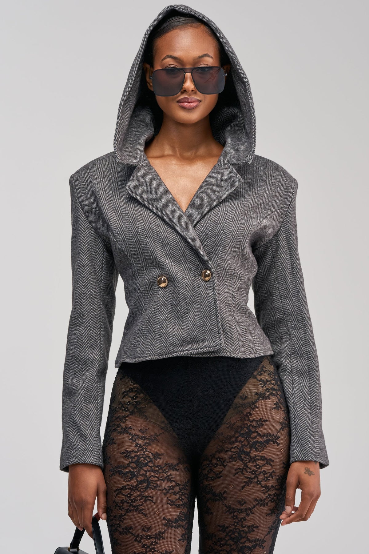 SIREN HOODED BLAZER
