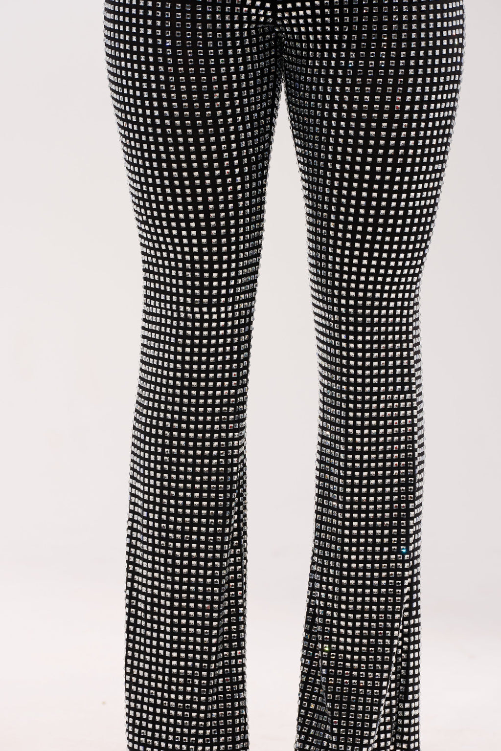 ALL EYES ON ME RHINESTONE FLARE TROUSER