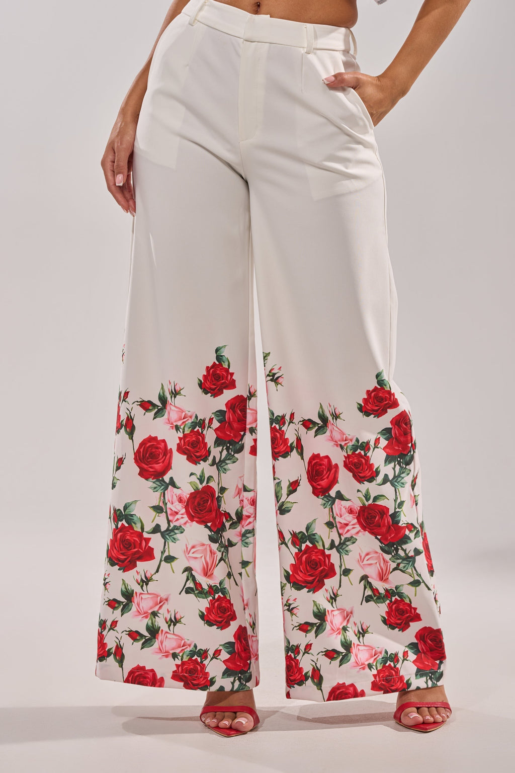 FULL BLOOM FLORAL TROUSER
