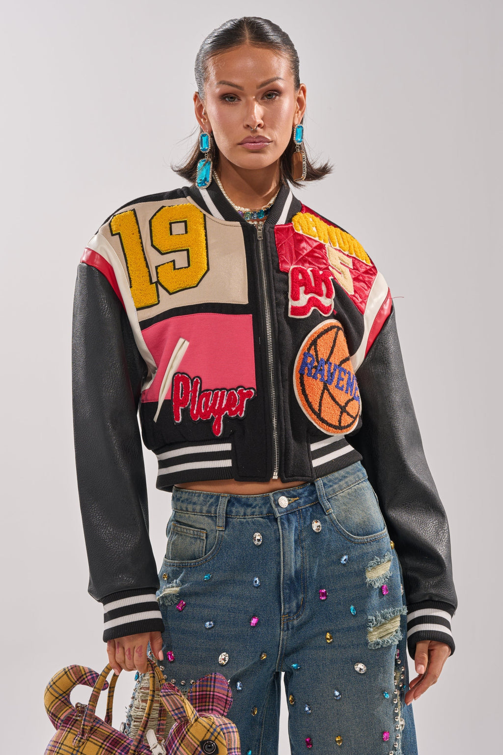 NEW YORK NEW YORK VARSITY BOMBER