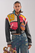 NEW YORK NEW YORK VARSITY BOMBER