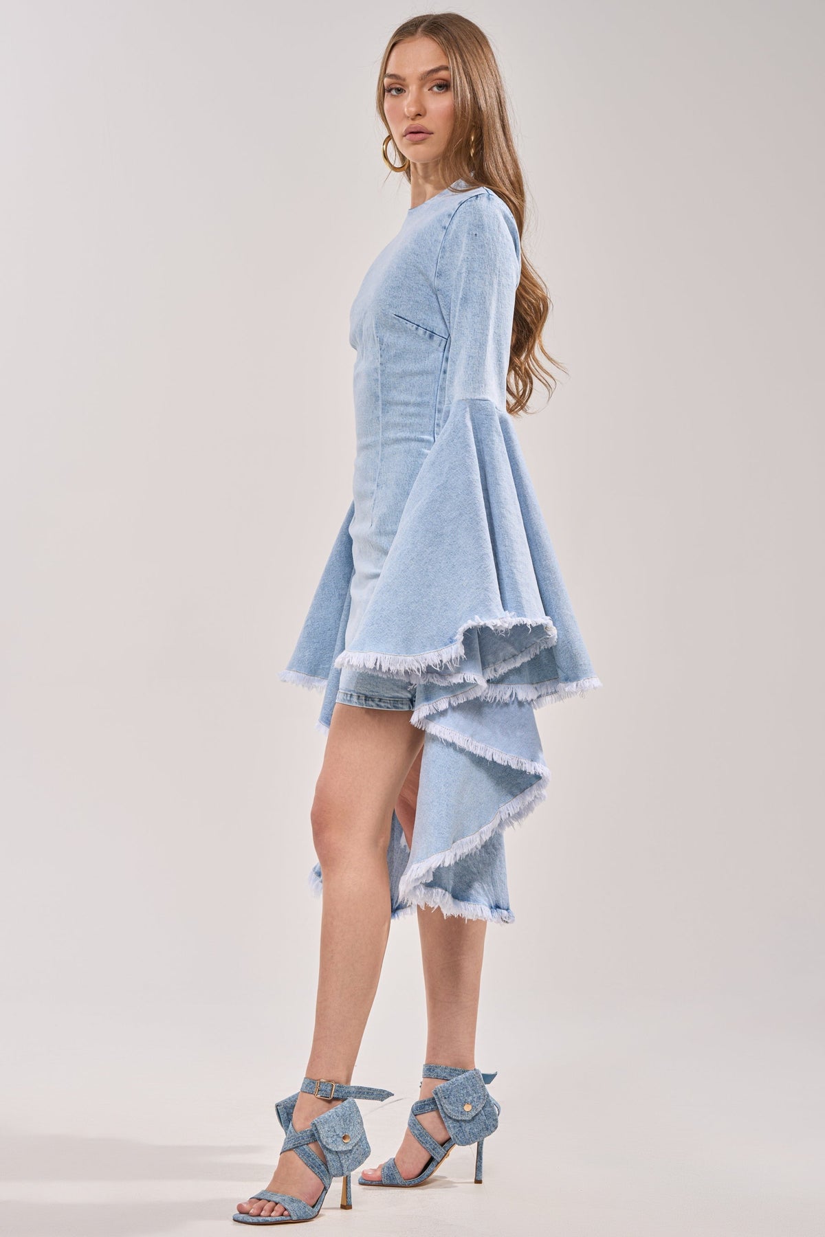DAYDREAMER DENIM MINI DRESS