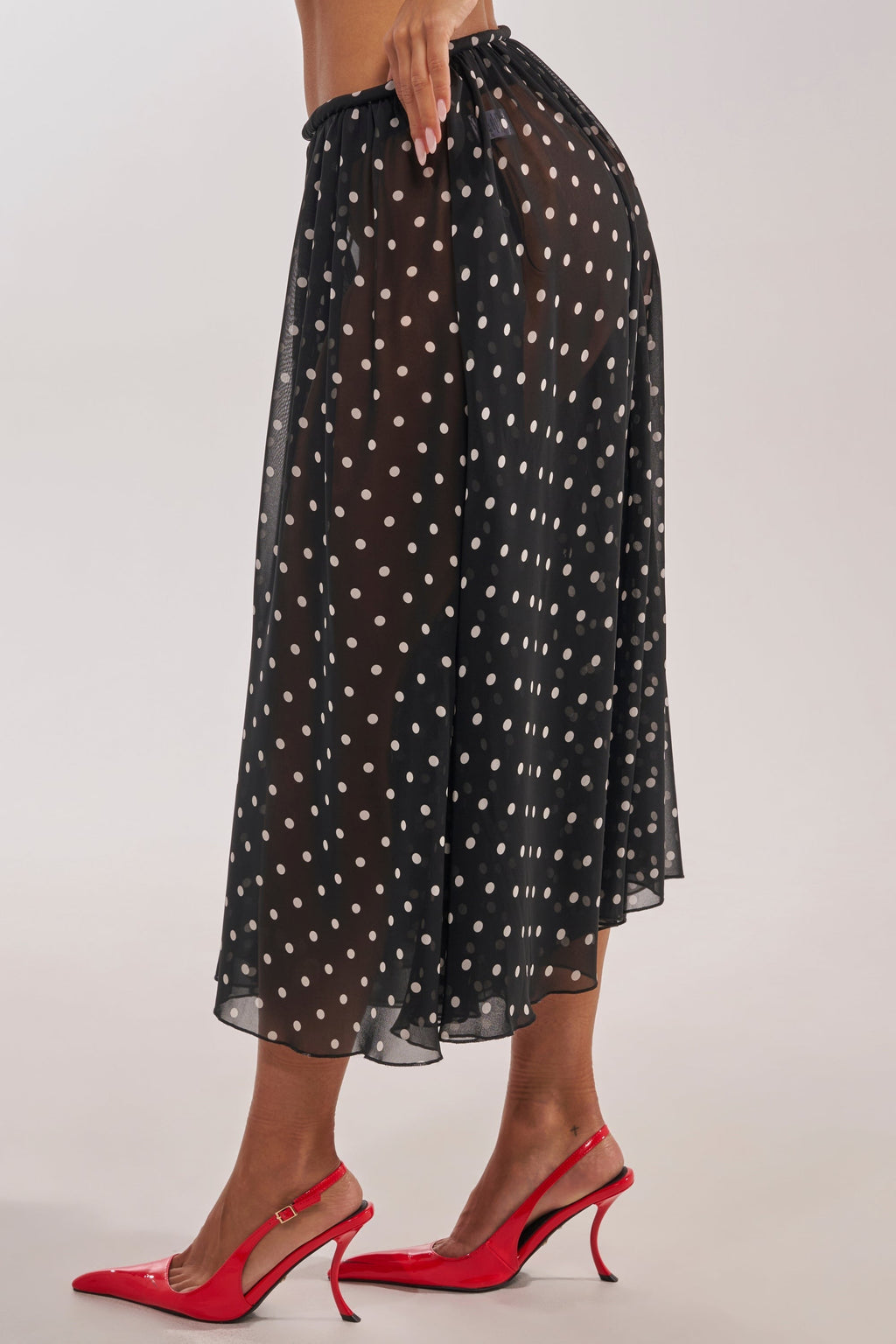 COOL GIRL POLKA DOT GAUCHO PANT