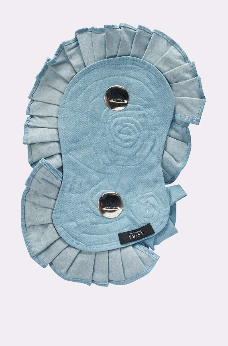 SO FINE DENIM BROOCH