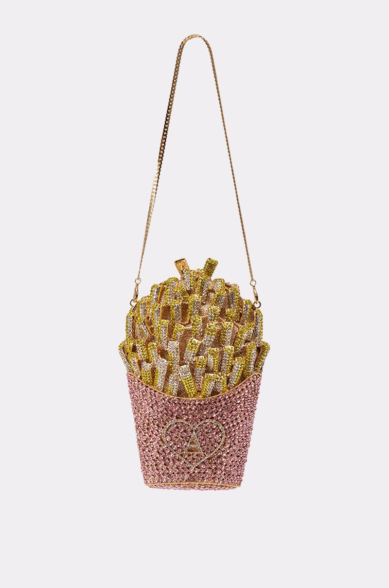 A-MAZING FRENCH FRY BLING PURSE