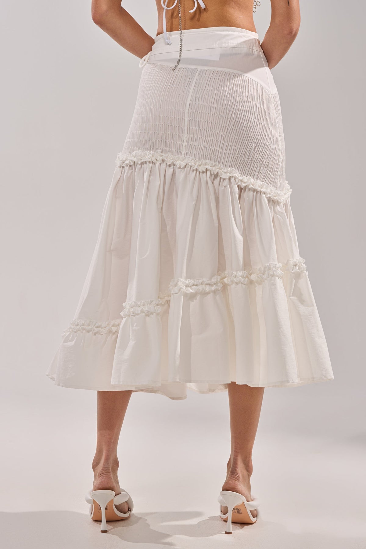 THE BEST RUCHED SKIRT