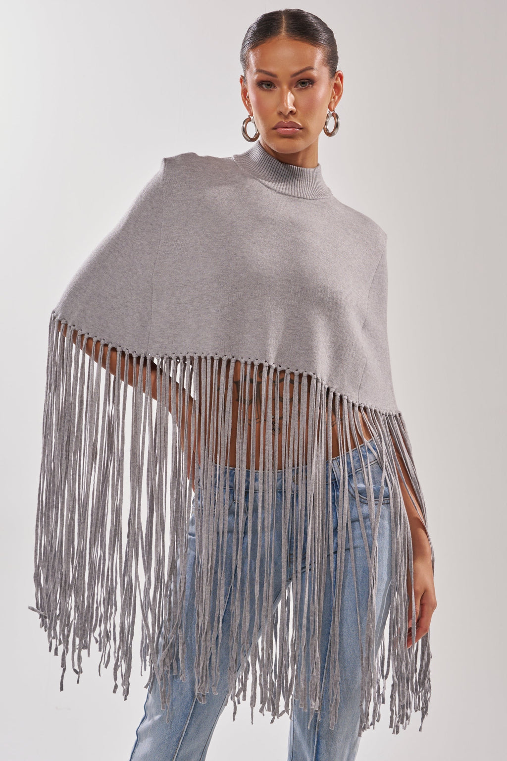 FRINGE FOR DAYS SWEATER
