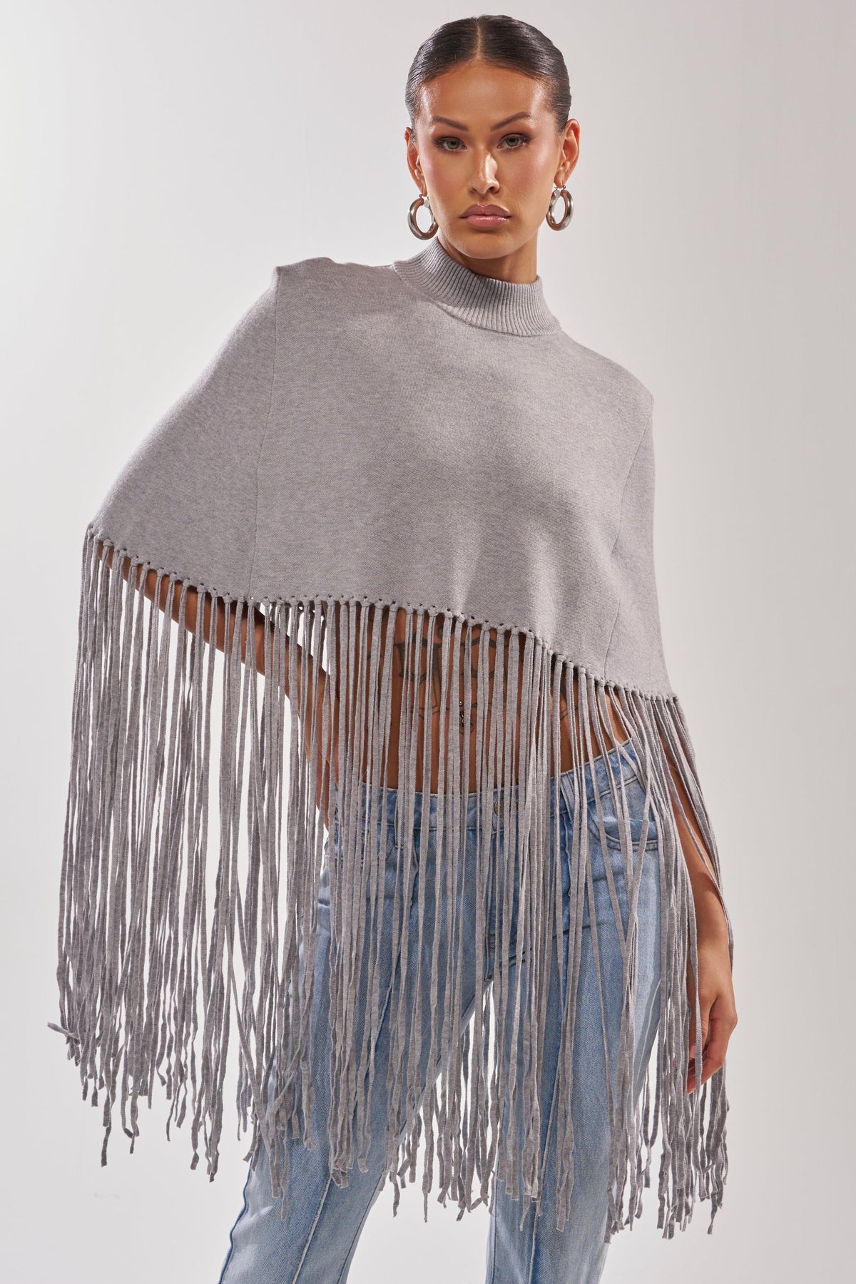 FRINGE FOR DAYS SWEATER