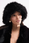 CHIC FAUX FUR BUCKET HAT