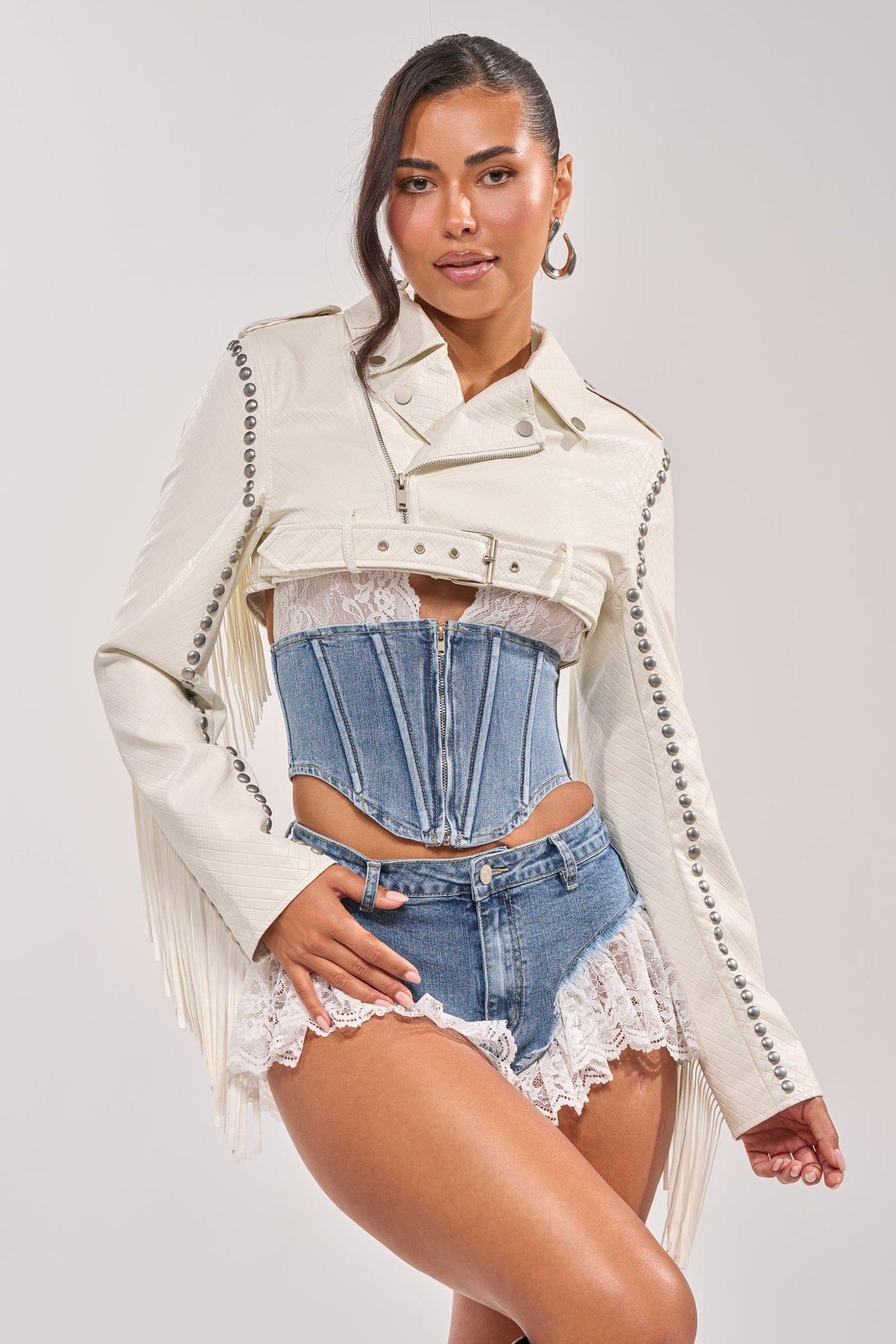 RYDER WOVEN FRINGE MOTO