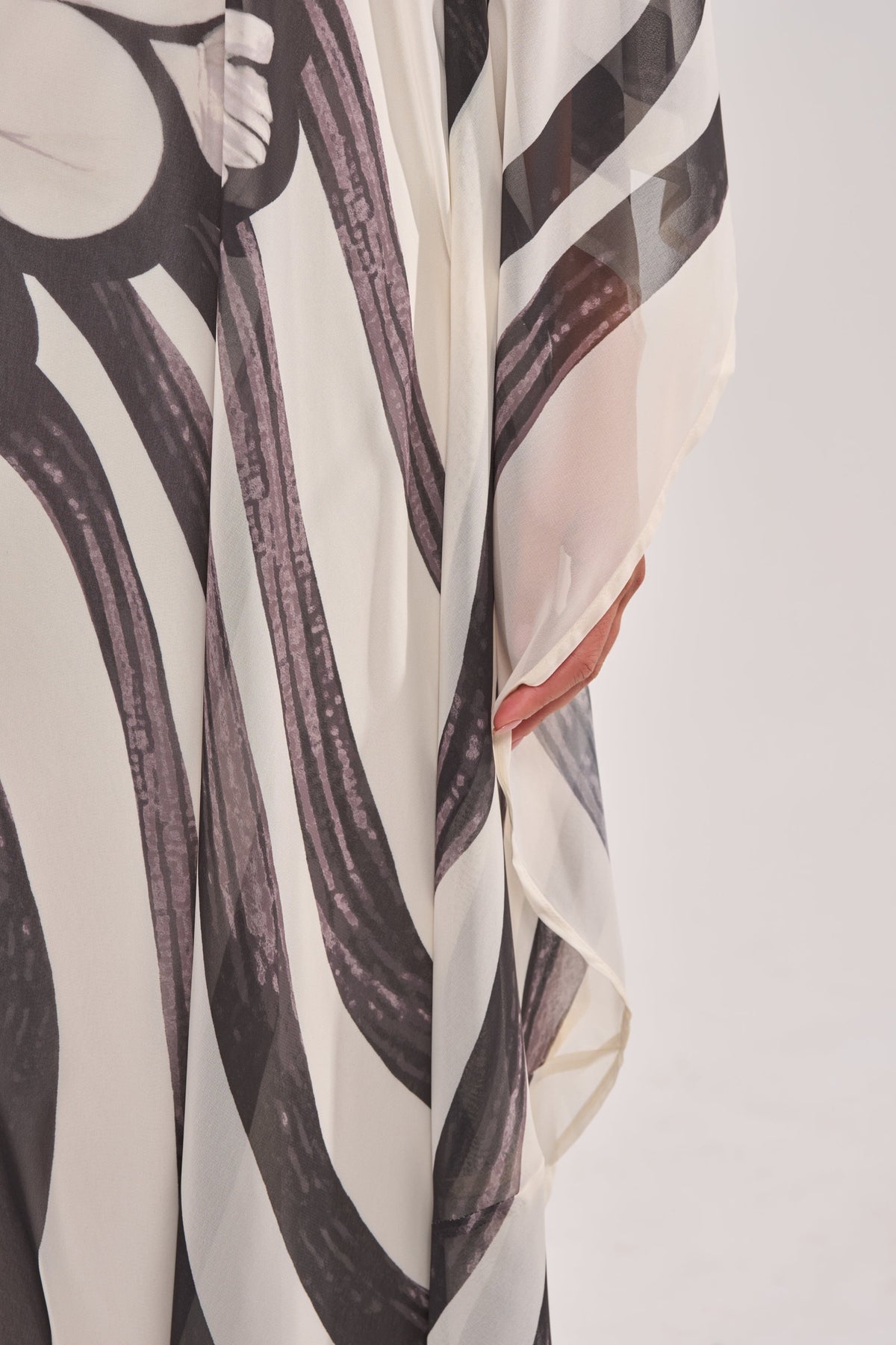 TROPICAL NIGHTS ONE SHOULDER MAXI DRESS