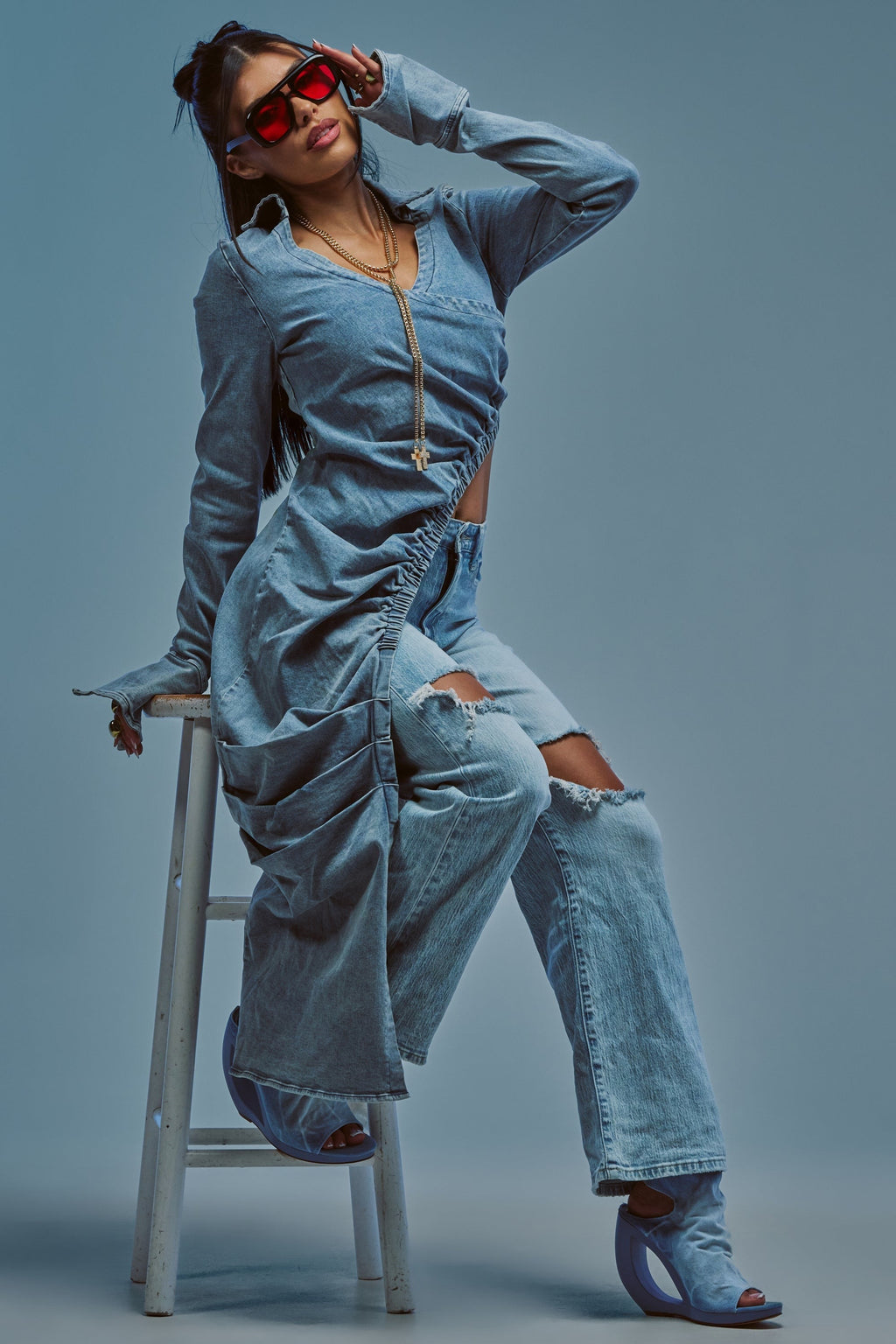 SIMPLE AND GOOD RELAXED DENIM