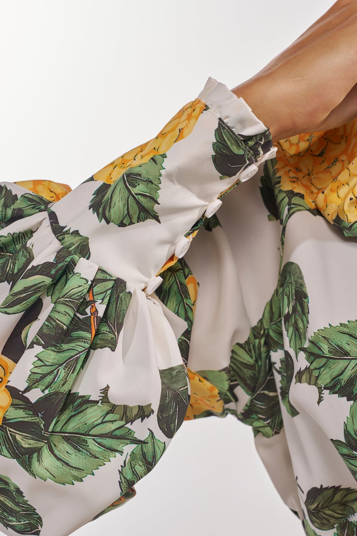 JULIE FLORAL PEPLUM BLOUSE