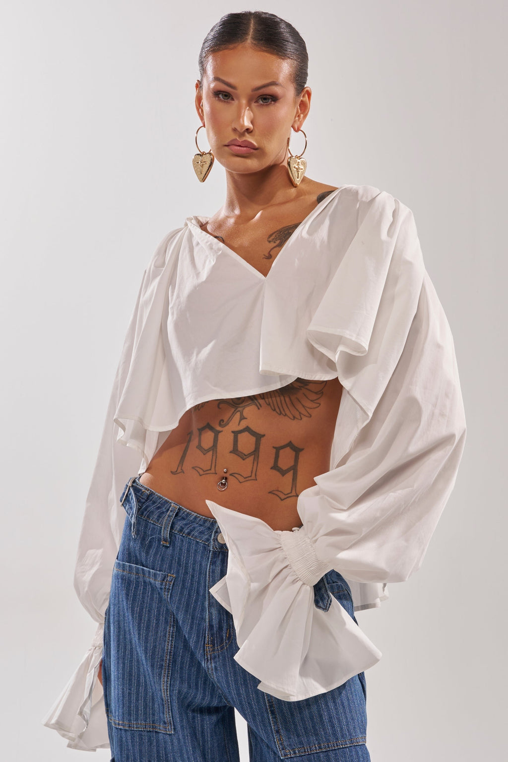 KELLY POPLIN BLOUSE