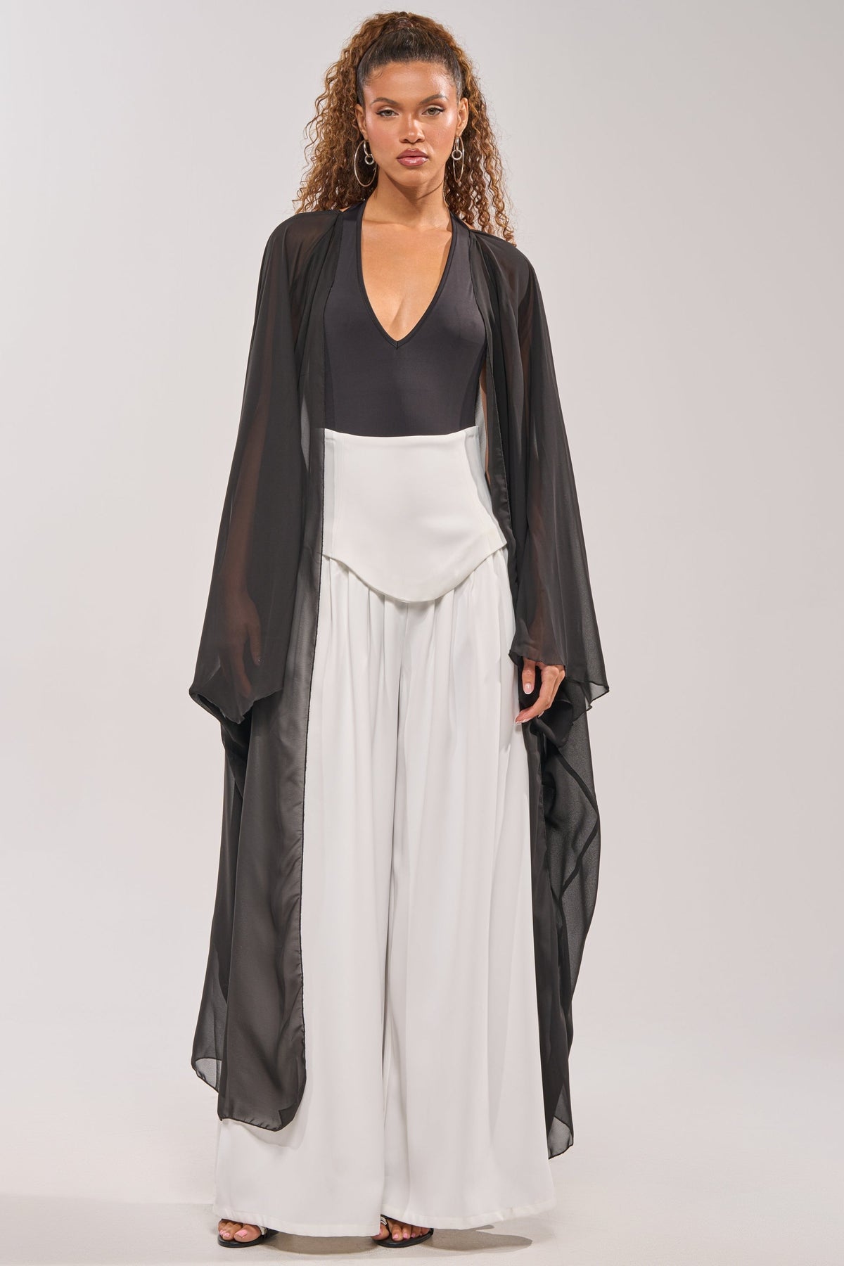 ADDAMS CAPE BODYSUIT