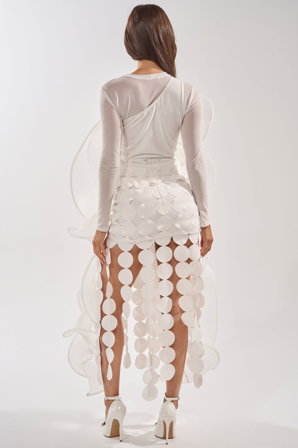 DRAMA RUFFLE BLOUSE