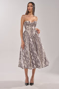SNAKE BABE MAXI DRESS
