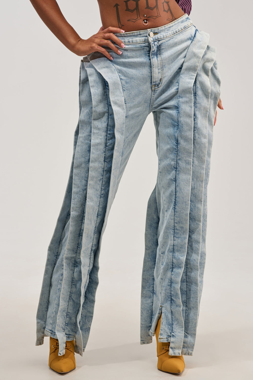 INFINITY TROUSER IN DENIM