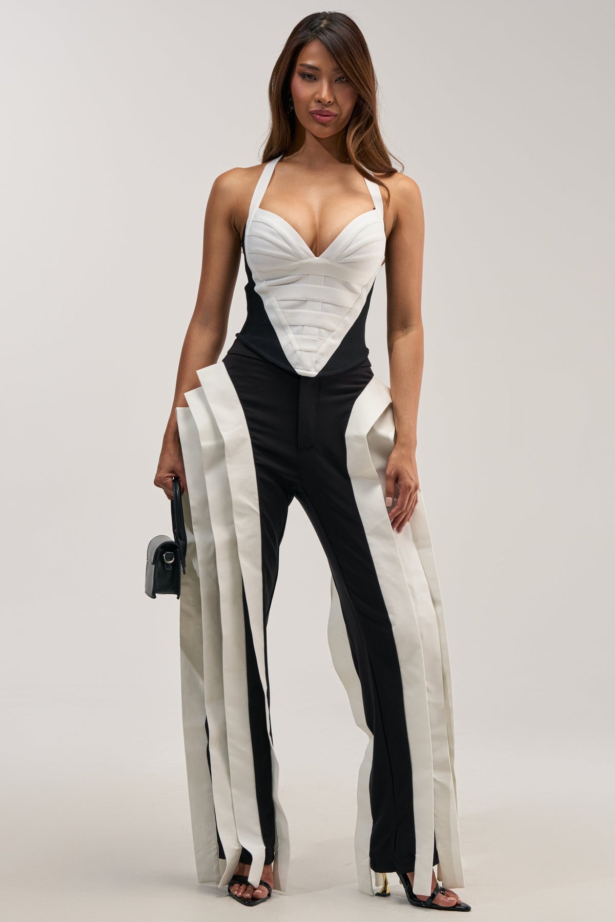 INFINITY TROUSER IN BLACK MULTI