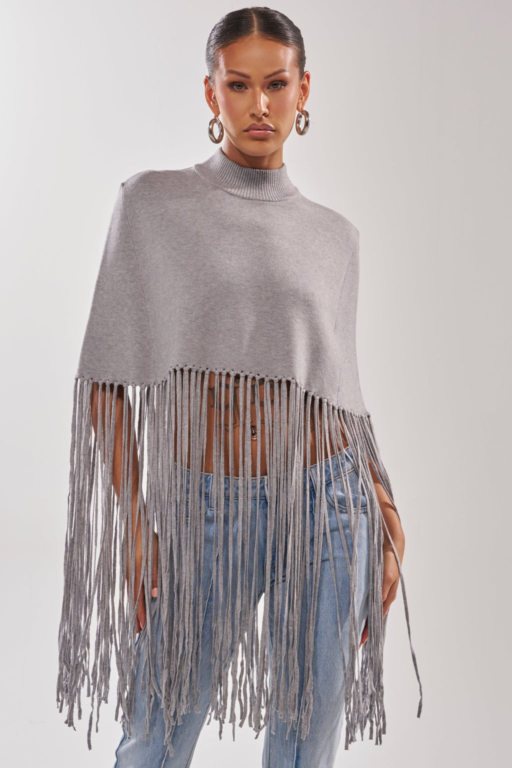 FRINGE FOR DAYS SWEATER