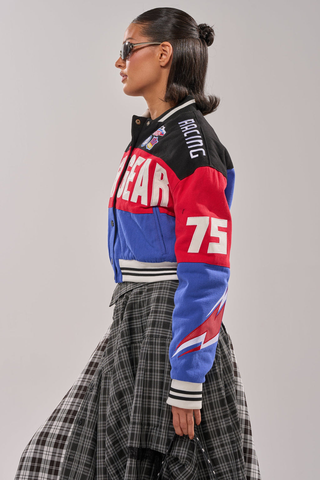HIGH GEAR EMBROIDERED BOMBER