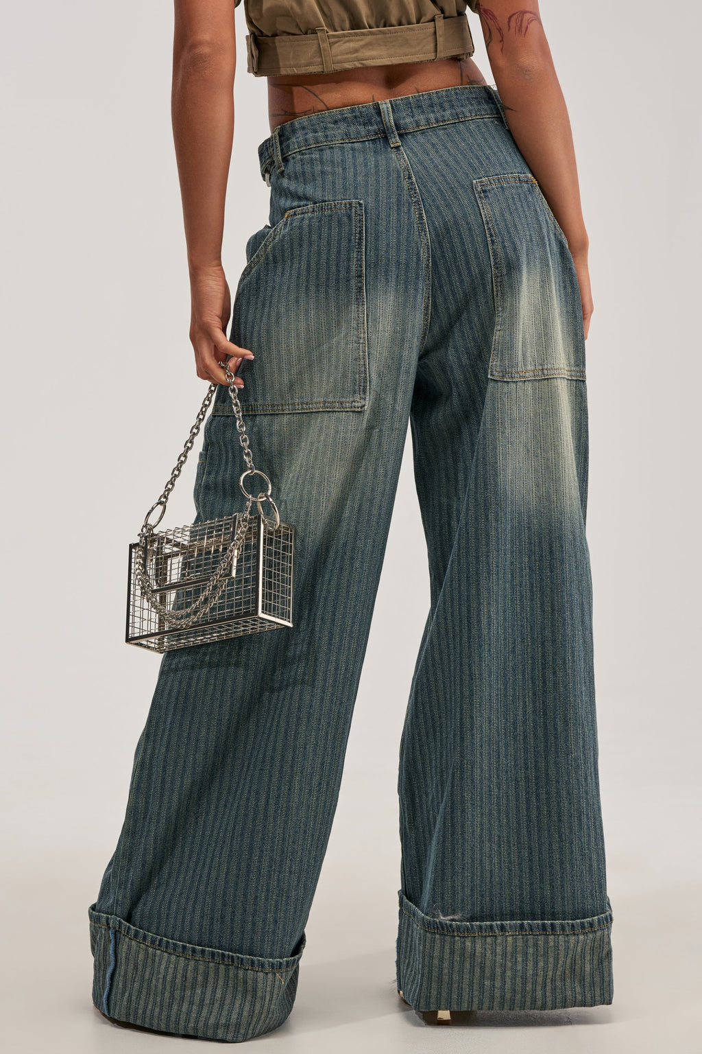 BE MINE STRIPE DENIM