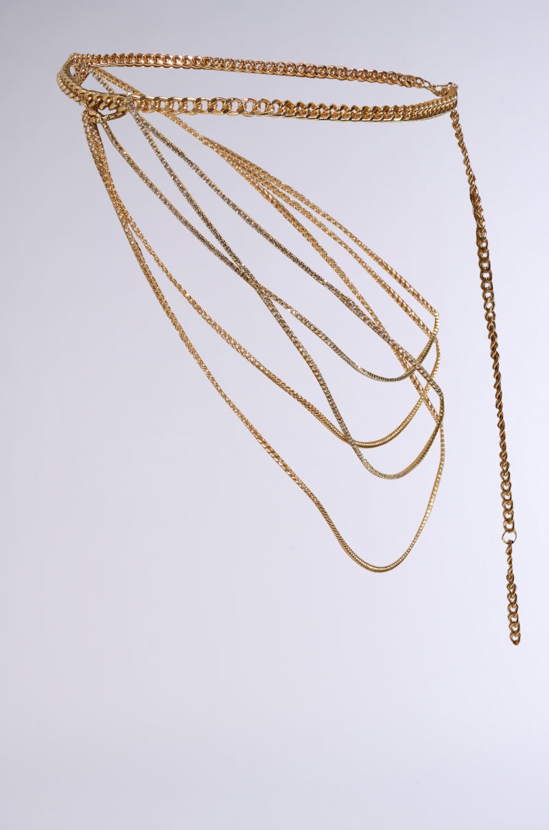 CHAINZ 4 DAYS BELT IN GOLD
