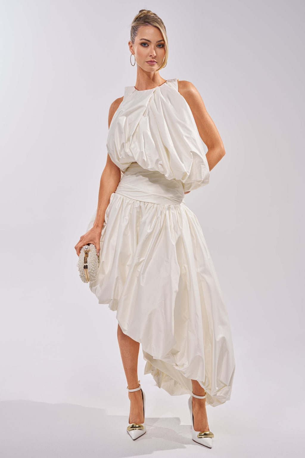 HEAD IN THE CLOUDS SLEEVELESS BLOUSE