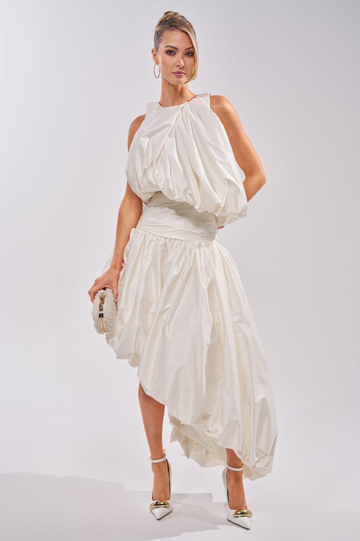 HEAD IN THE CLOUDS SLEEVELESS BLOUSE