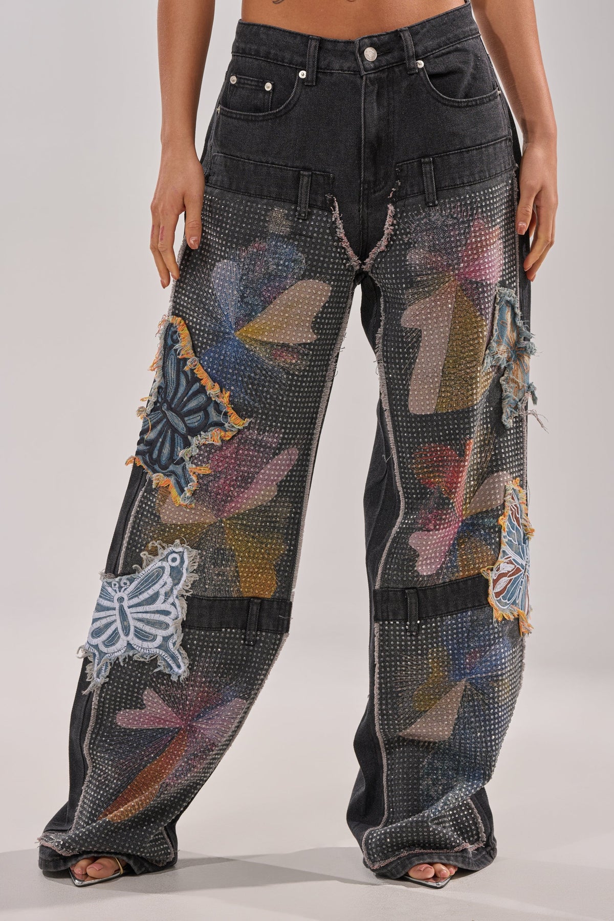 BUTTERFLY EFFECT RELAXED DENIM