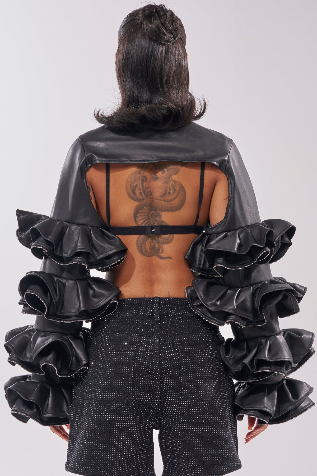 DON'T MESS RUFFLE BOLERO