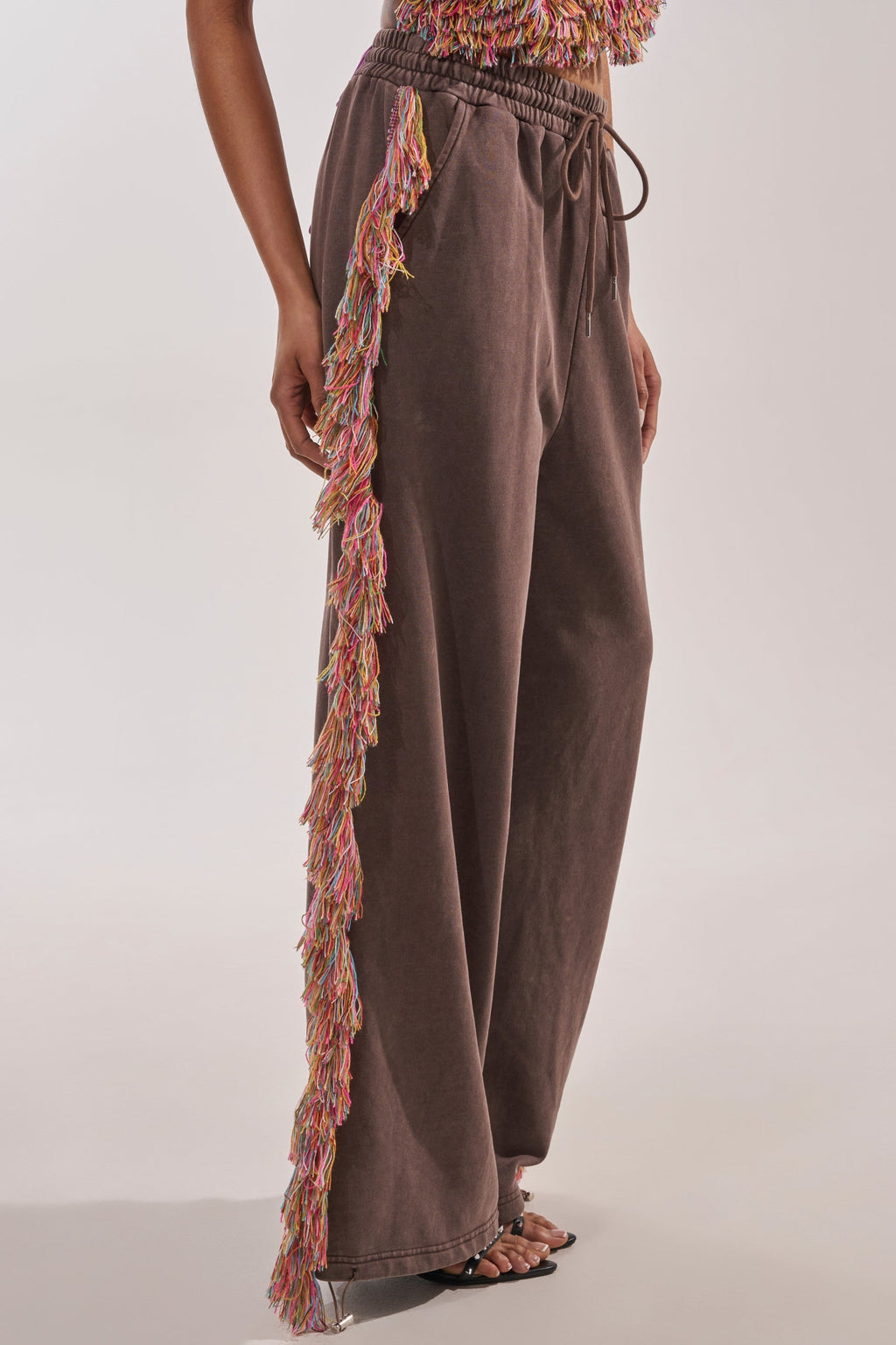 THE ONE FRINGE JOGGER