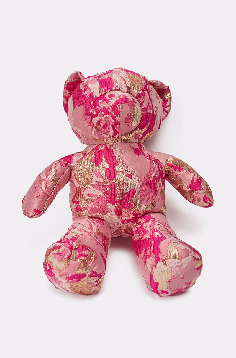 REALLY ME BROCADE BEAR BAG