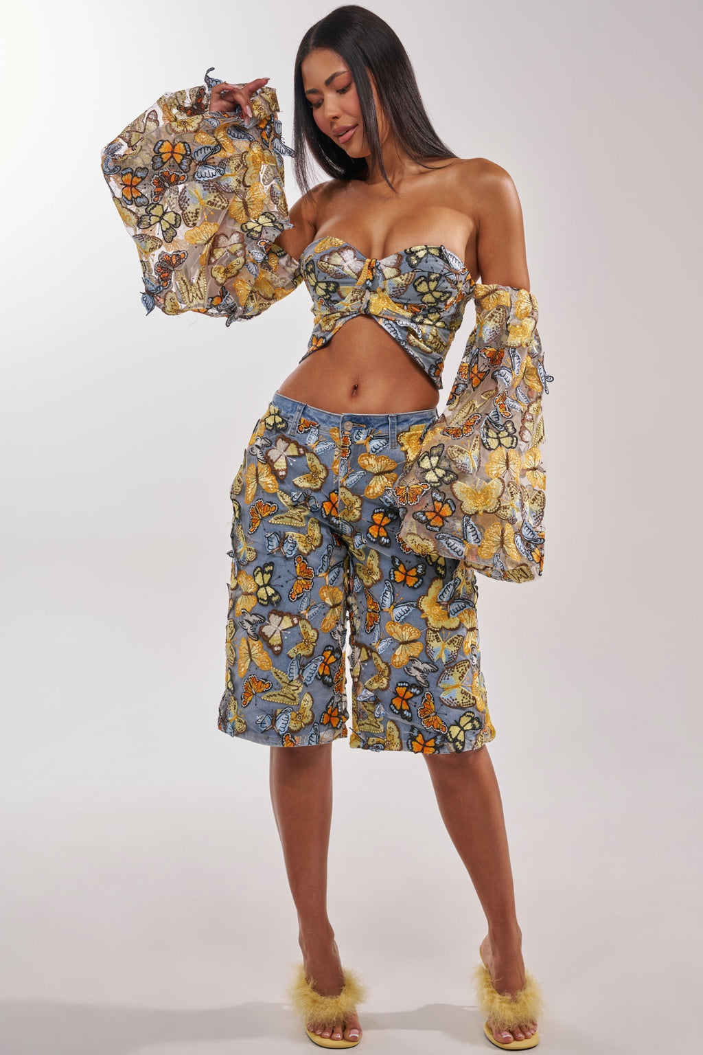 BUTTERFLY EFFECT BERMUDA SHORT