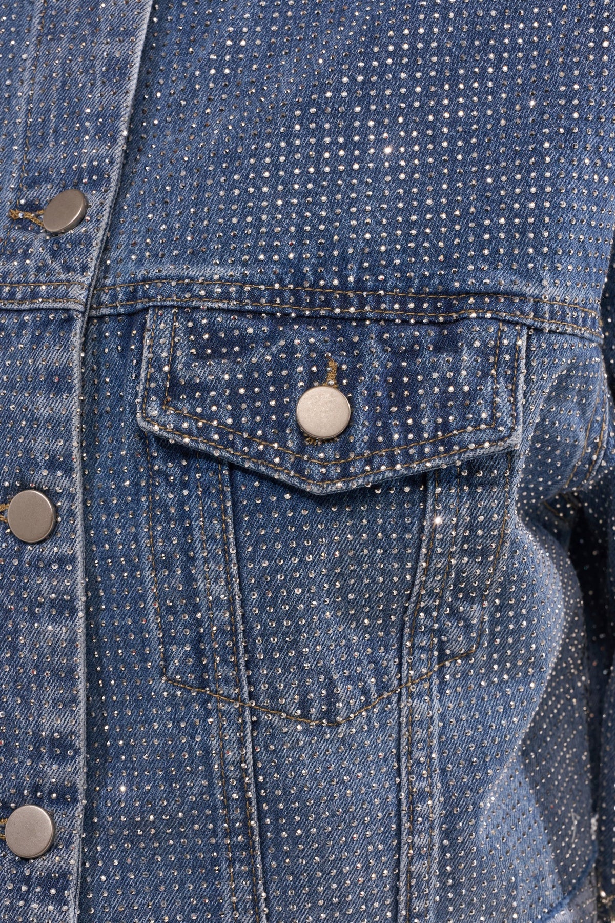 KYLIE EMBELLISHED DENIM JACKET