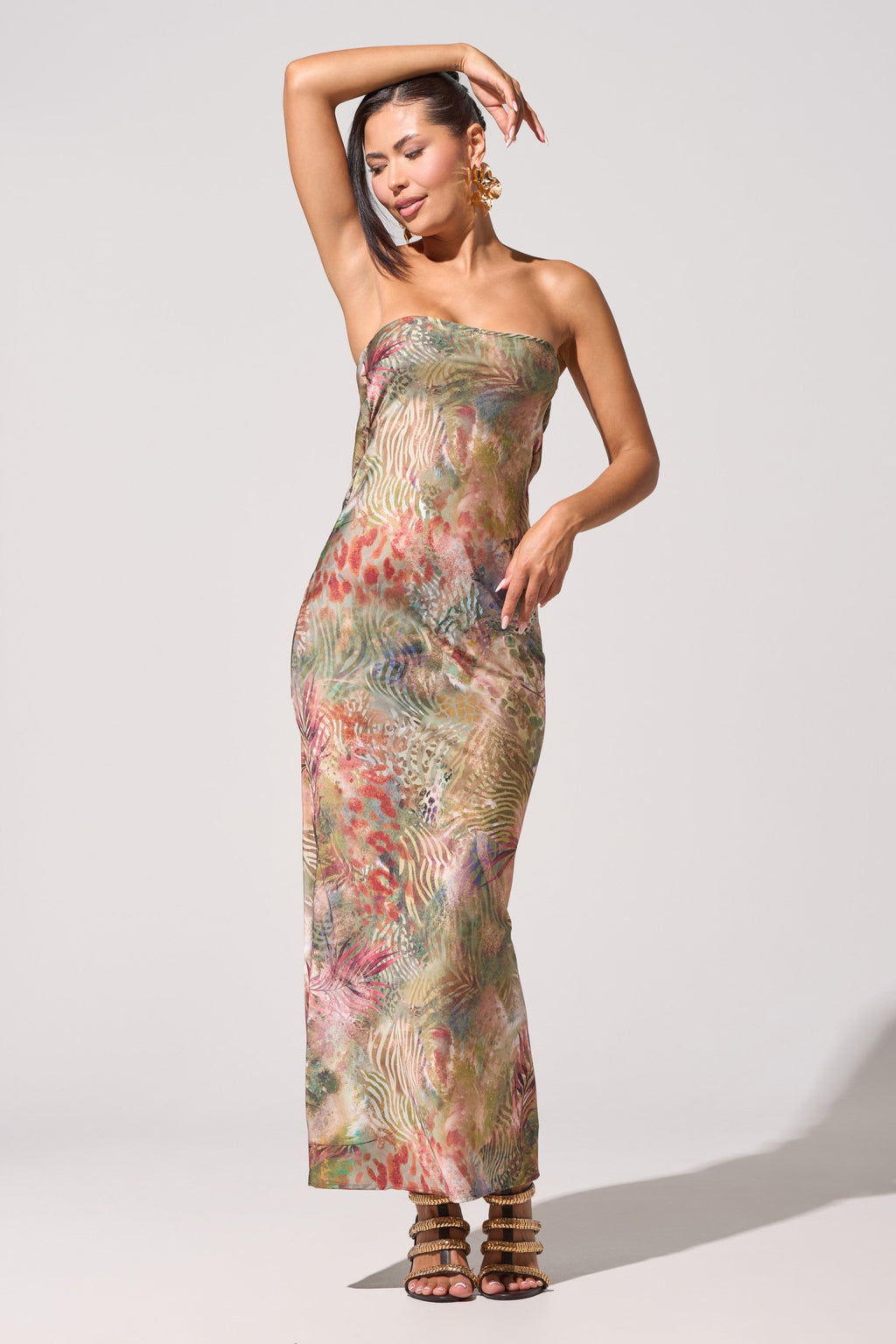 IT GIRL SATIN MAXI DRESS
